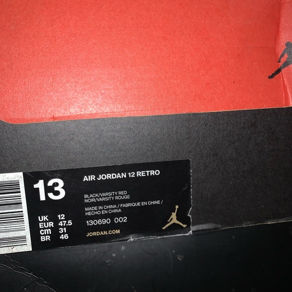 COPY - Jordan 12 Retro - Picture 5 of 6